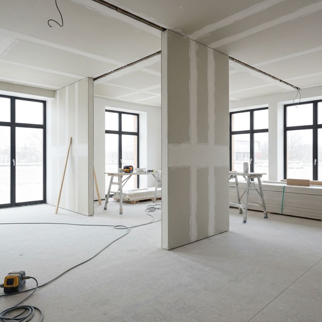 Création de cloisons