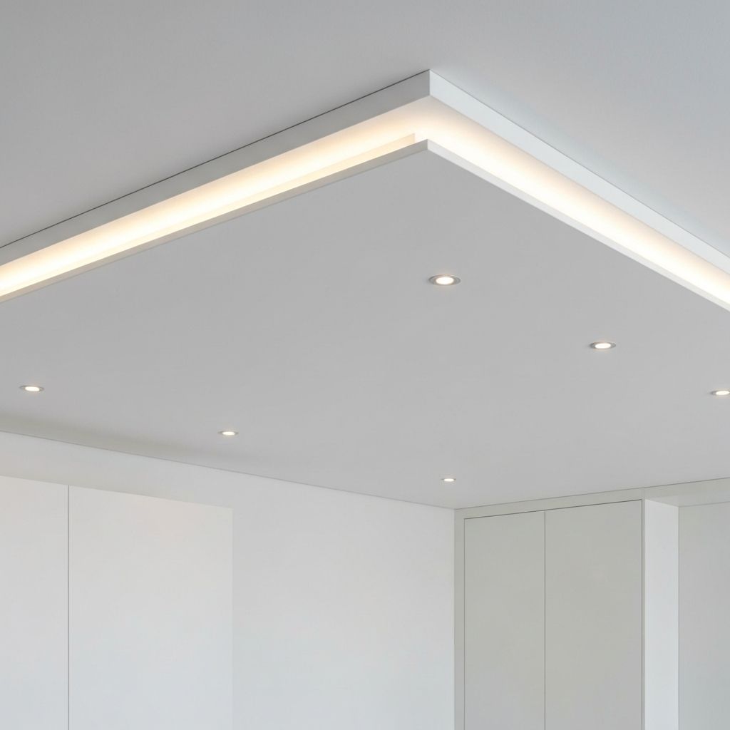 Faux plafond avec spots